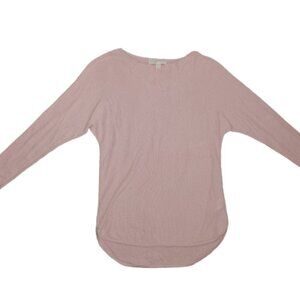 Michael Kors pink long knit tunic sweater top Womens XS EUC